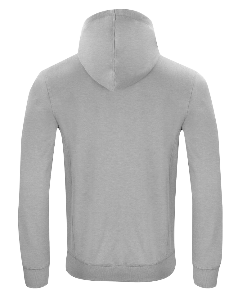 021044 Clique Classic Zip Hoodie Grey melange - Rugzijde