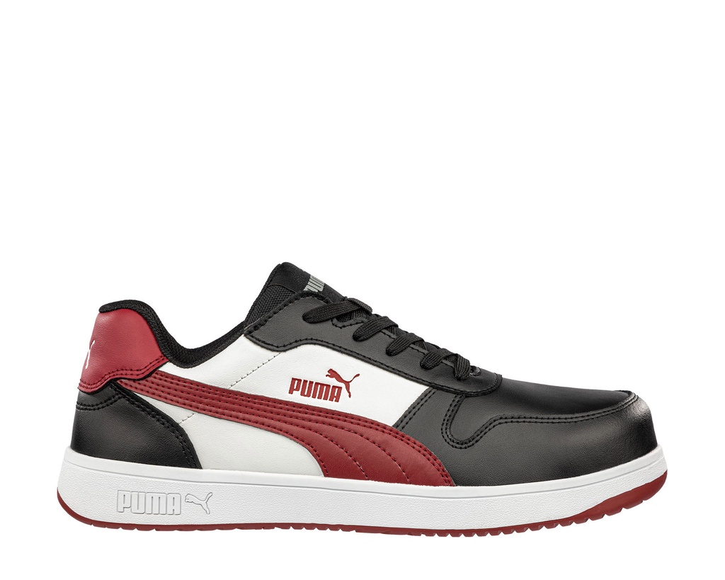 Frontcourt LOW werkschoen BLK/WHT/RED