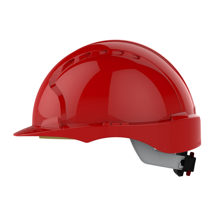 AJE170 Evo3 Mid peak helm wiel verstelling - Zijkant - Rood