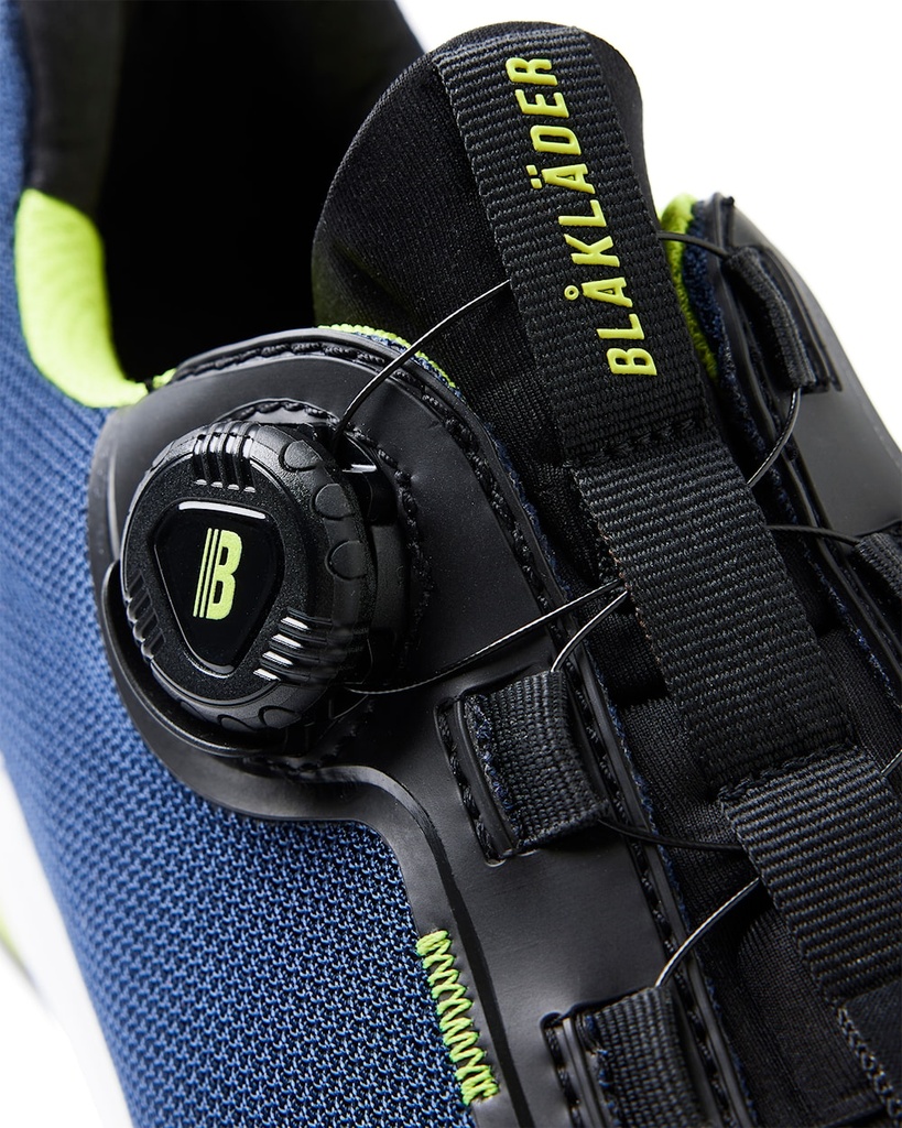 2486-8643 Striker veiligheidsschoen S3S - Blauw-Lime Groen - Freelock