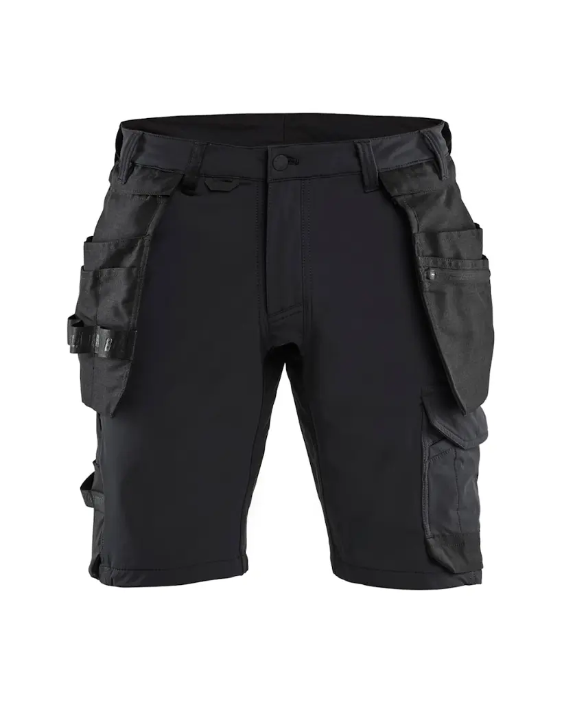 170216459900_Full_Stretch_Short_Afritsbare_Pocketzakken_Zwart-Voorzijde.webp