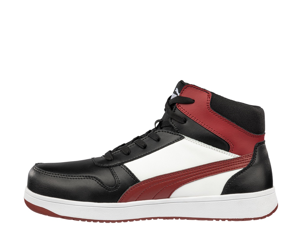 Frontcourt MID werkschoen BLK/WHT/RED