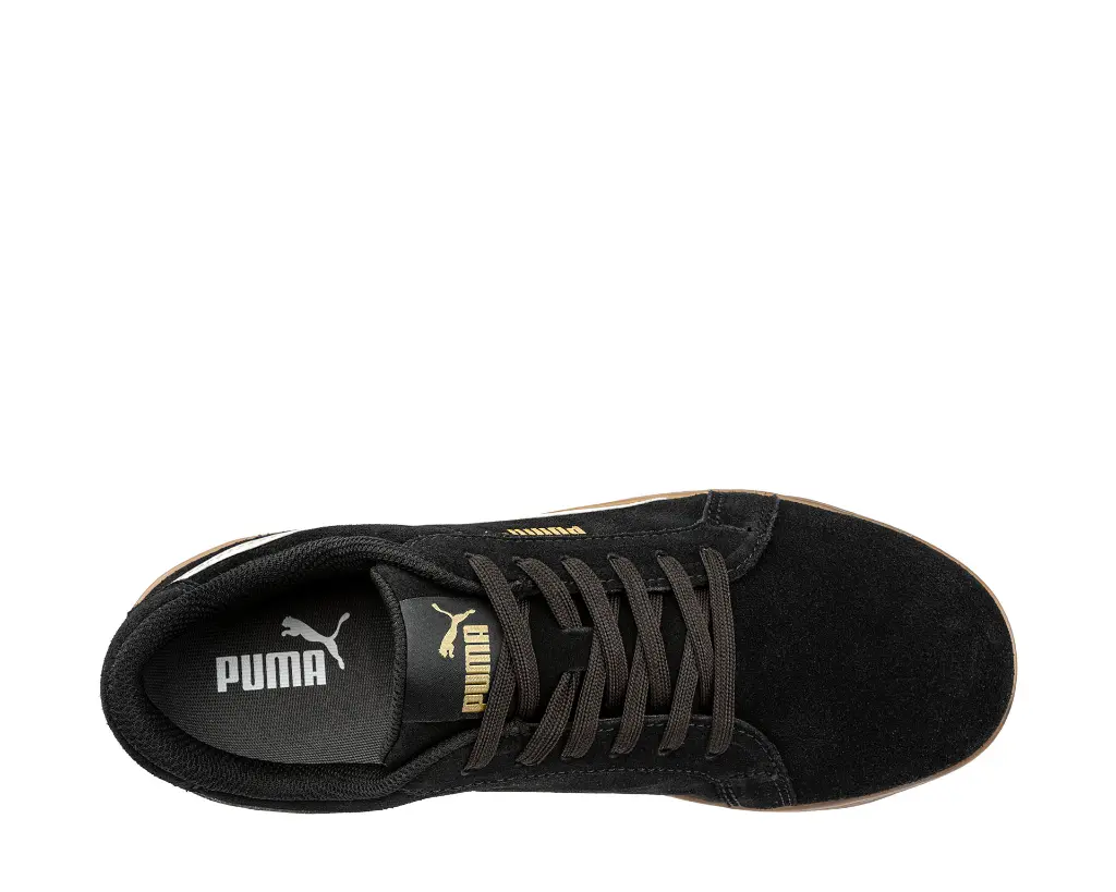 Puma Iconic Suede Black-Brown Low S1PL ESD SR - Upside.webp