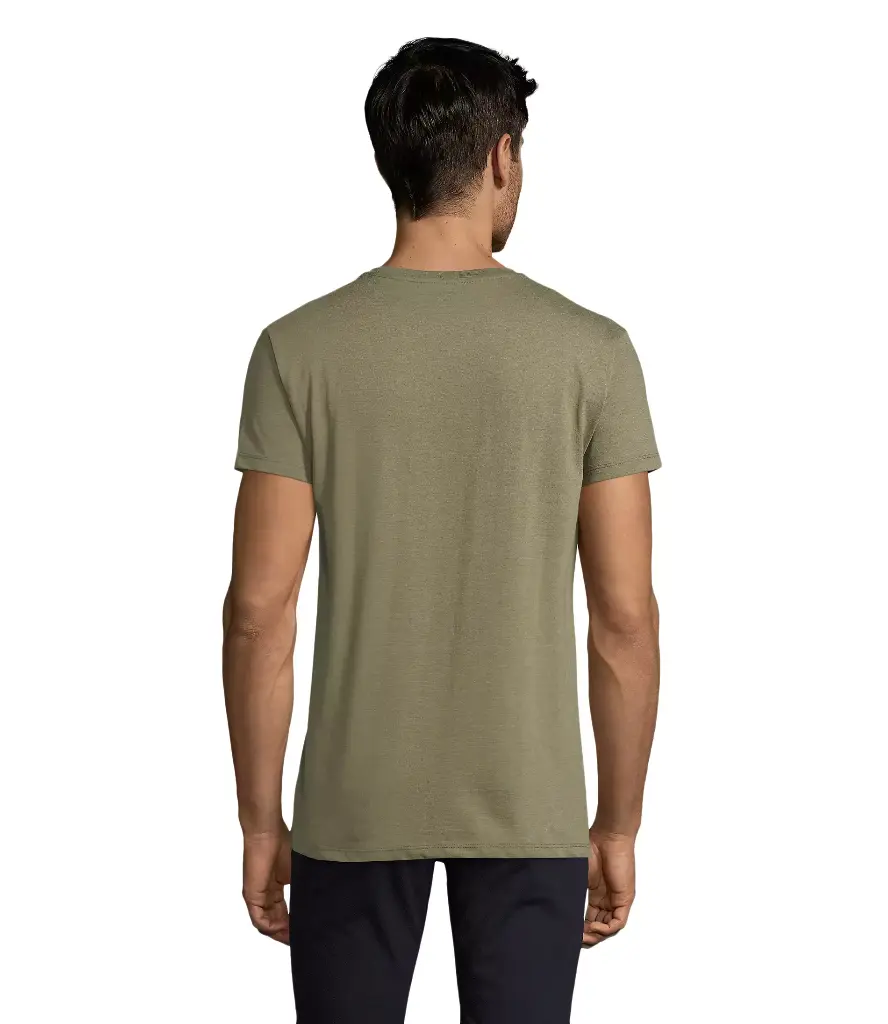 Sols 00580 Imperial Fit Heather Khaki - Rugzijde.webp