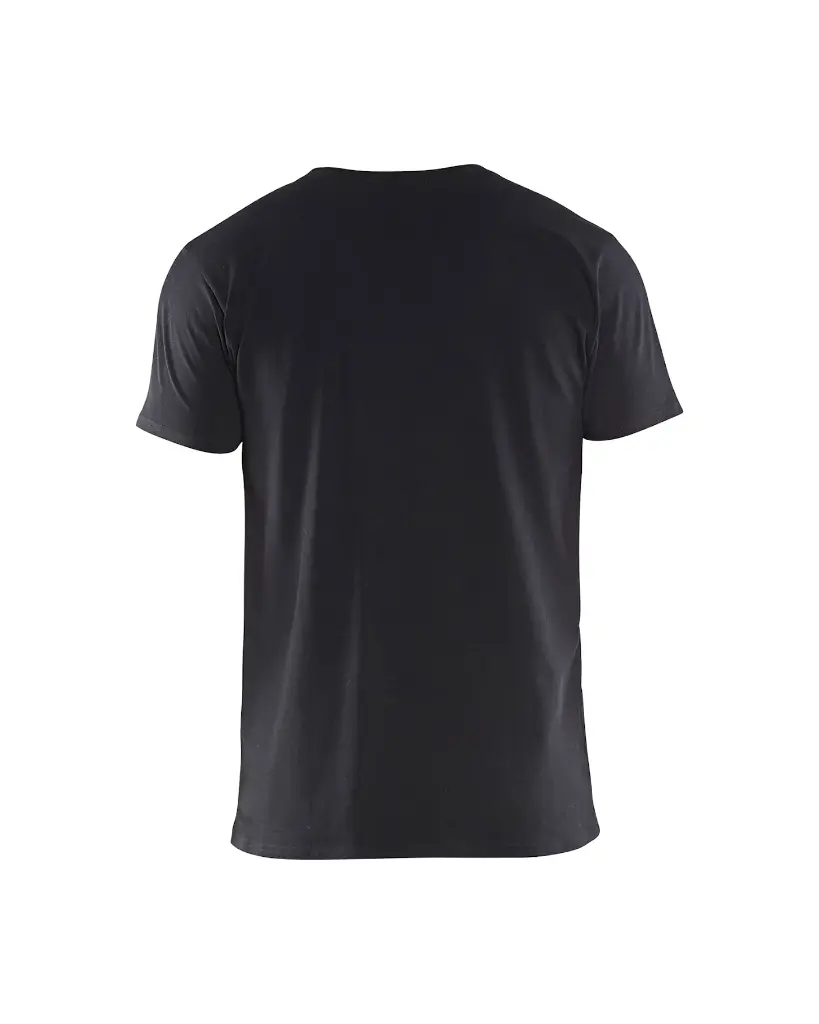 353310299900_T-Shirt_Slim_Fit_Zwart_Rugzijde.webp