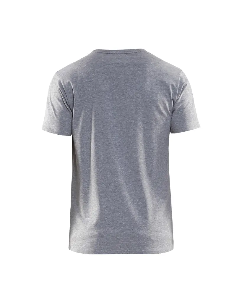 353310599000_T-Shirt_Slim_Fit_Grey_Melange_Rugzijde.webp