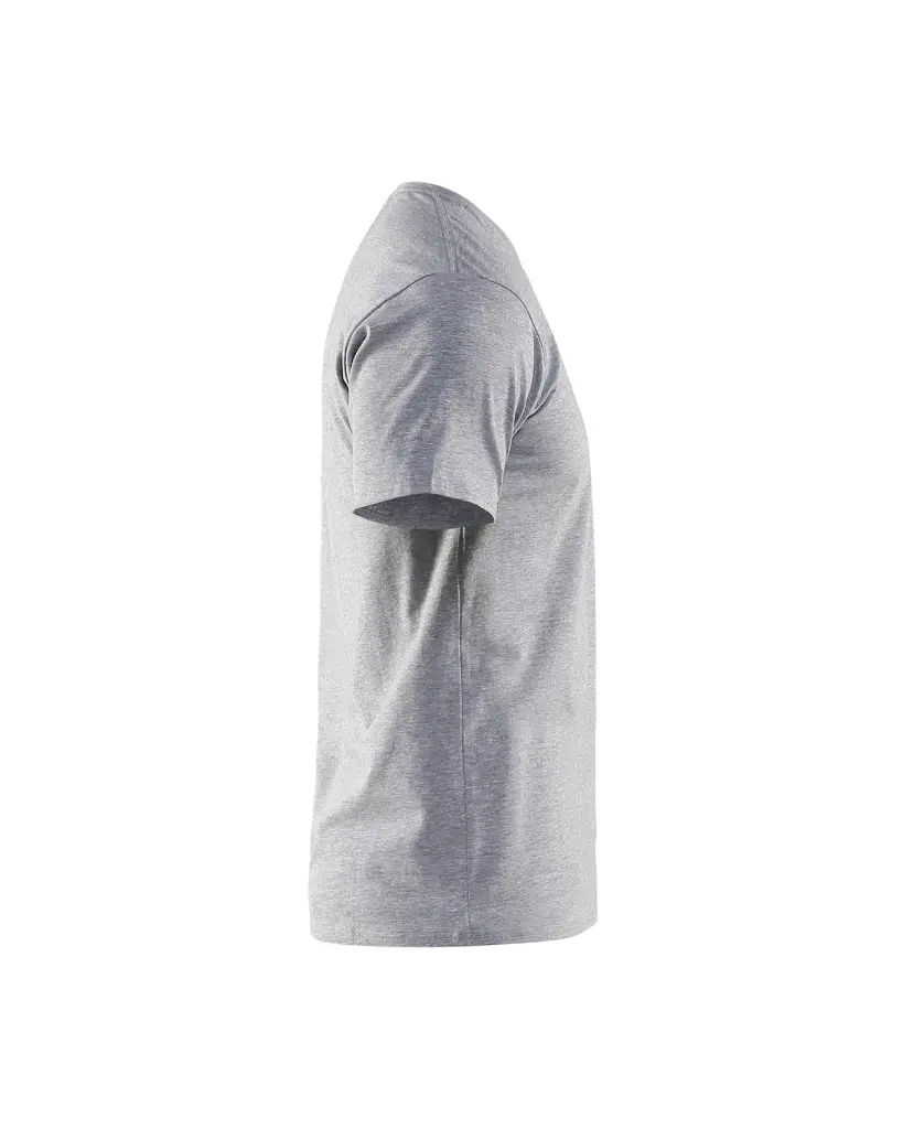 353310599000_T-Shirt_Slim_Fit_Grey_Melange_Rechterzijde.webp