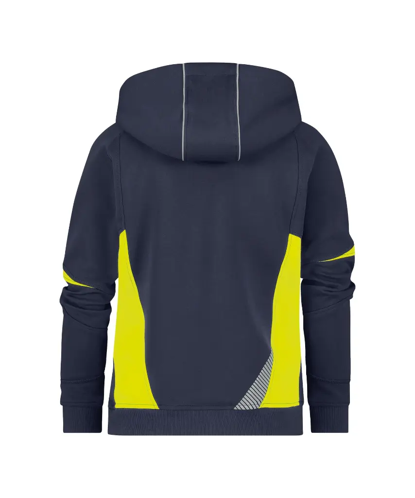 dassy-santos-women-hooded-sweatshirt-for-women-midnight-blue-fluo-yellow-back.webp