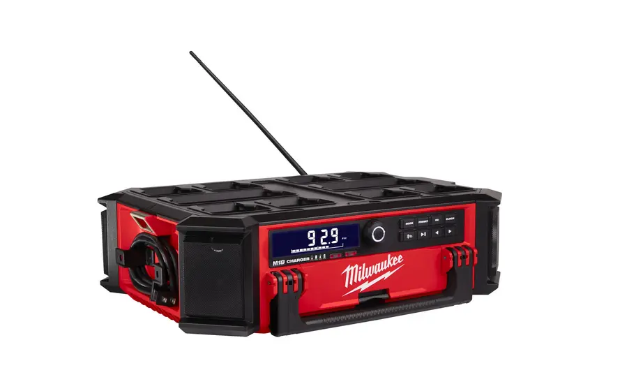 4933472112 - M18 PRCDAB Radio-Lader - Zijaanzicht.webp