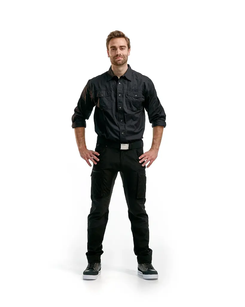 329711359900_Overhemd_Twill_Zwart_Presentatie.webp