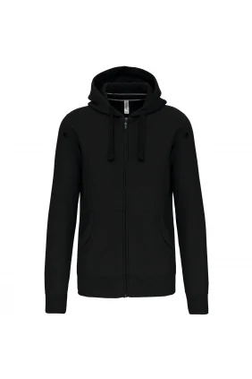 K454 - Zip Hooded Sweater Met Rits 300gr