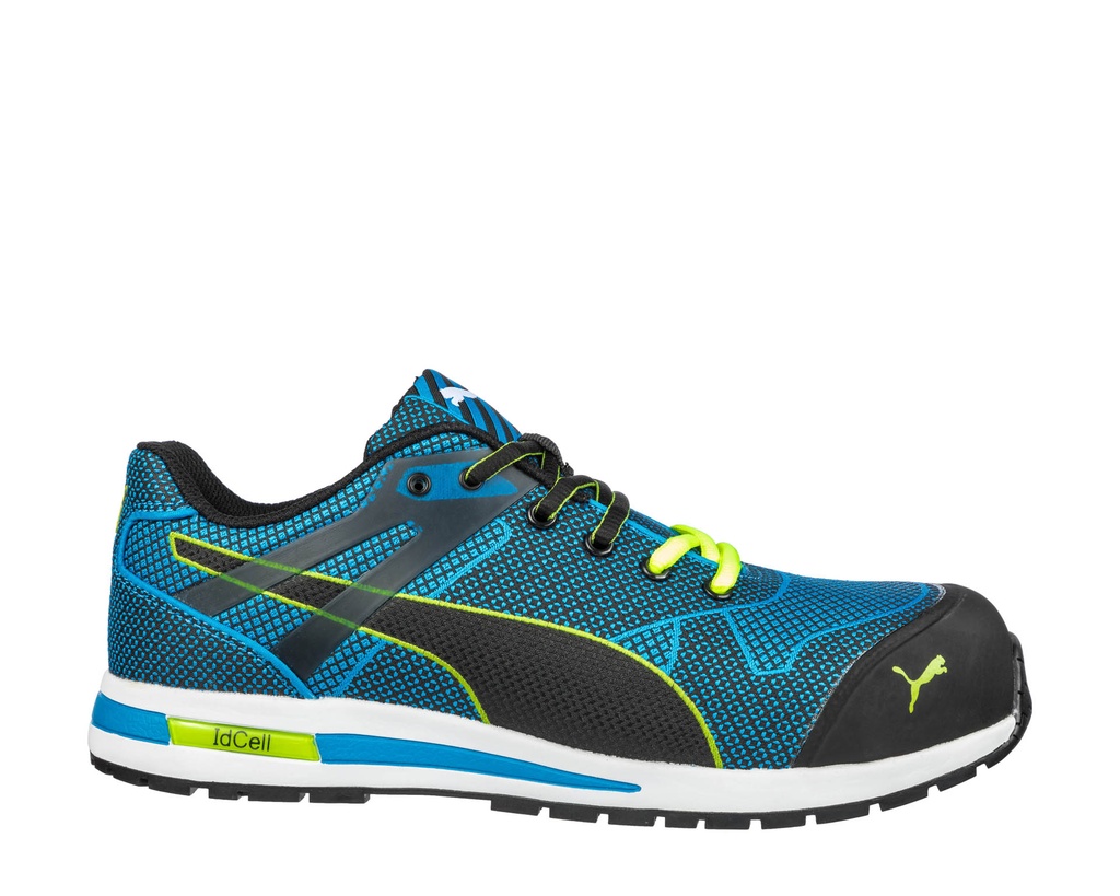 Puma Blaze Knit Low werkschoen blauw-zwart