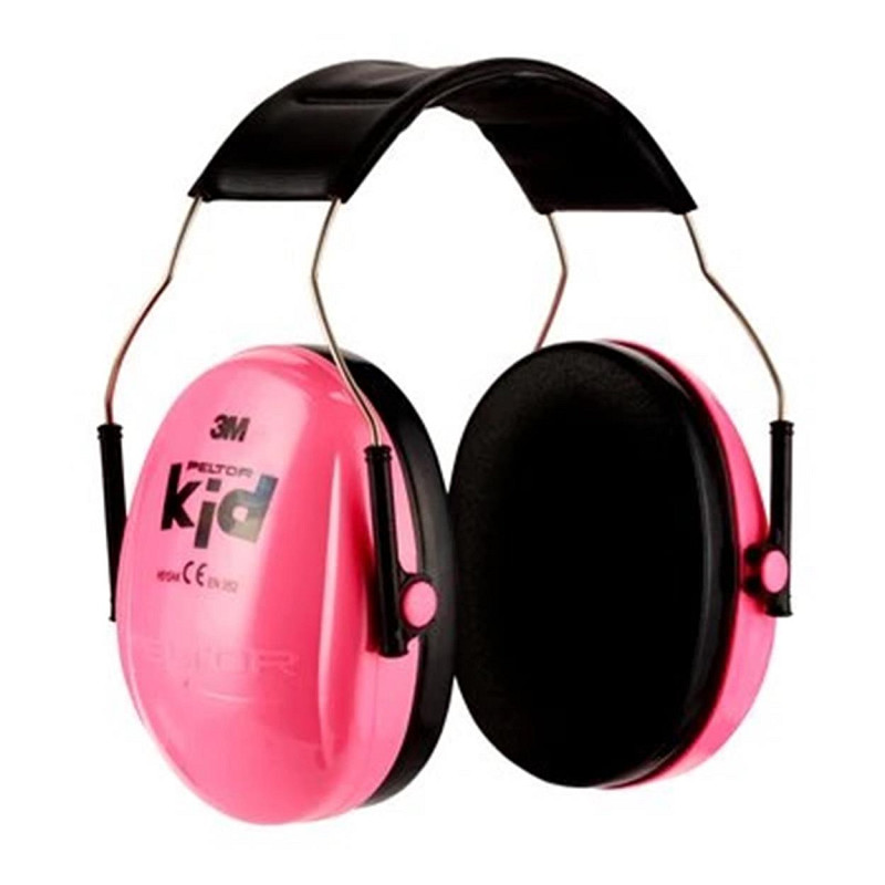 3M Peltor Kid Oorkap met hoofdband (Roze)