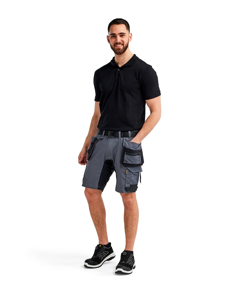 3324 - Piqué Polo Zwart