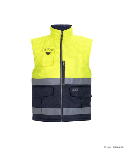 Multinorm Hivis Bodywarmer Metz