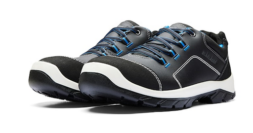 2433 0000 Retro Lage werkschoenen Zwart-Blauw S3