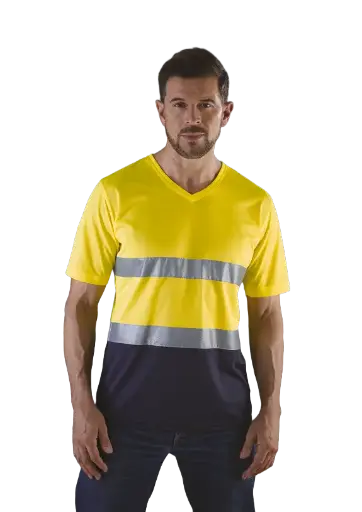 YHVJ910 - Top Cool - Hi-Vis T-shirt V-hals