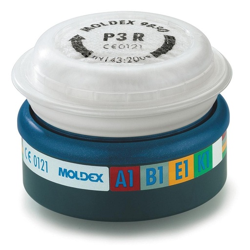 [MO.9430] Moldex 943001 combinatiefilter A1B1E1K1-P3 R
