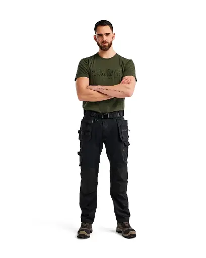 1750 1832 Pantalon stretch 2D avec poches flottantes