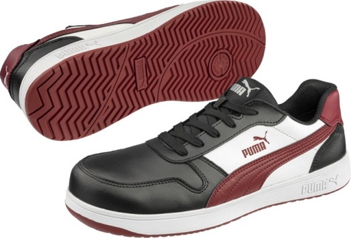 Frontcourt LOW werkschoen BLK/WHT/RED