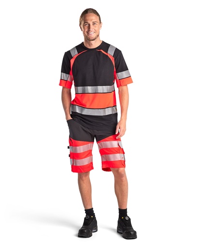 1541-1811 High Vis Short met stretch