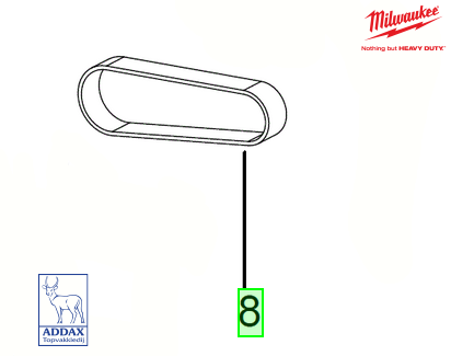 [MI.4931453003] Milwaukee riem voor M18 BP (Part 8)