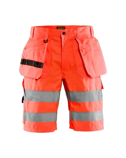 1535 - Short artisan haute-visibilité avec poches flottantes