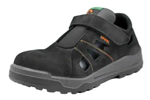 Daytona zwarte sandaal S1P SRC