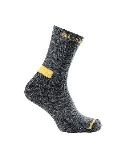 2501 Chaussettes en laine Noir/Gris Clair